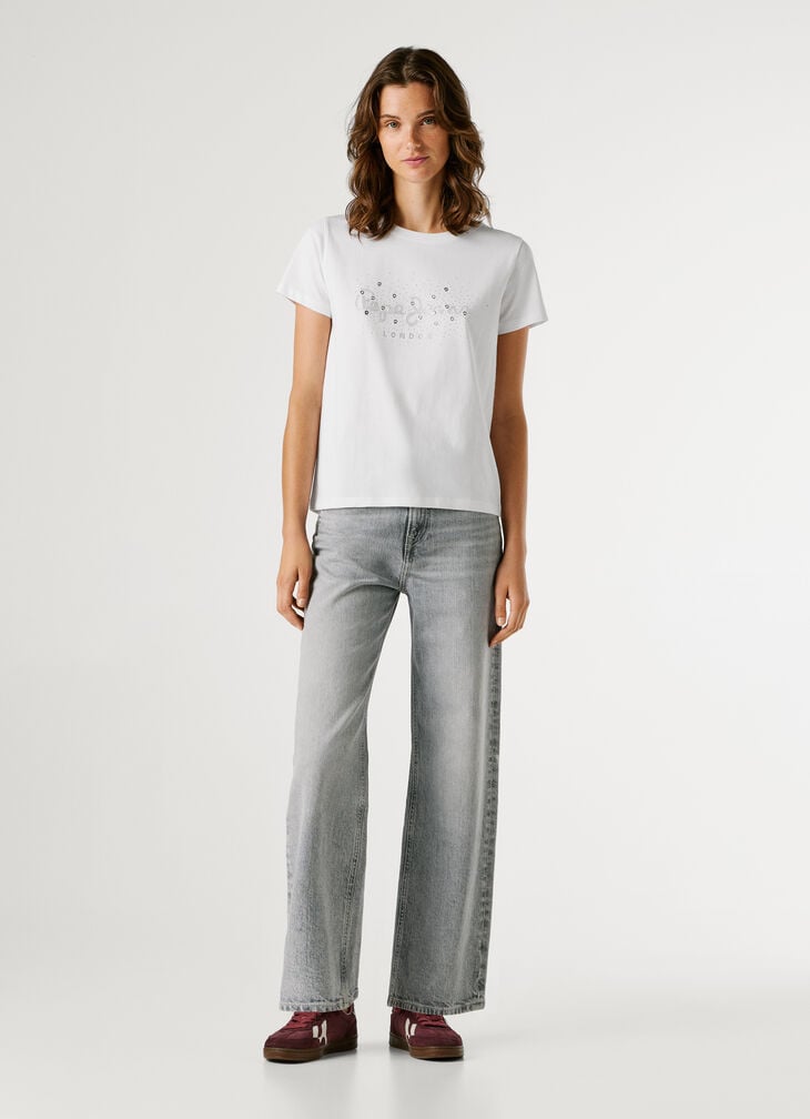 Pepe Jeans Strass Logo T-shirt