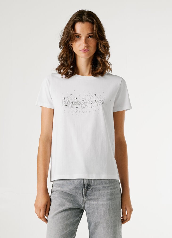 Pepe Jeans Strass Logo T-shirt