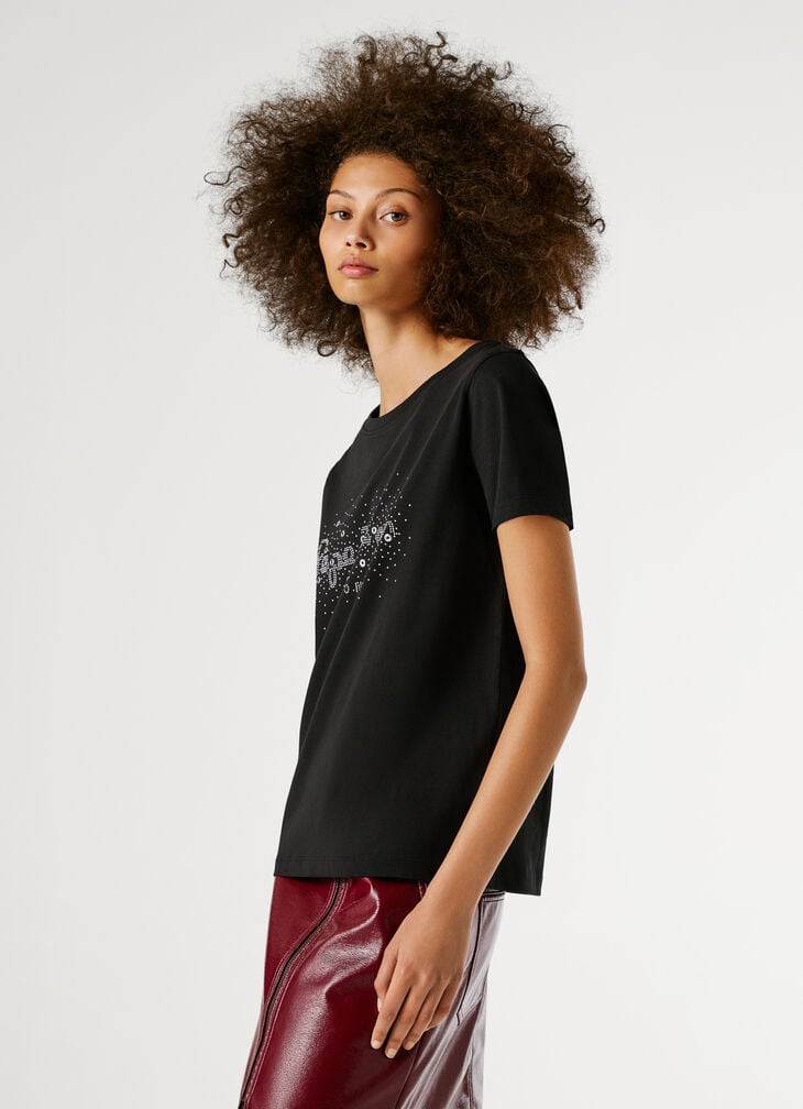 Pepe Jeans Strass Logo T-shirt