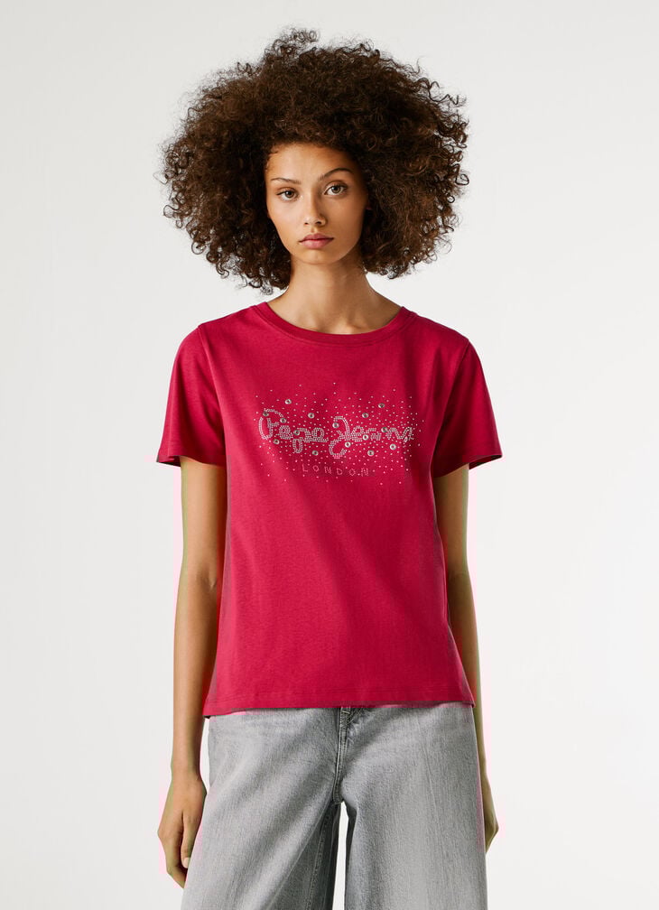 Pepe Jeans Strass Logo T-shirt