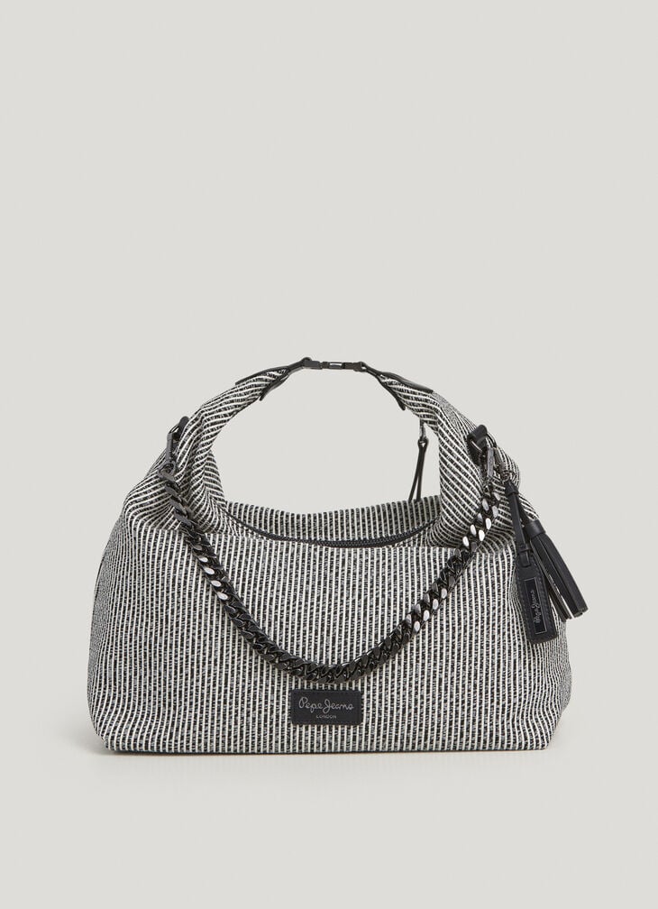 Pepe Jeans striped bag
