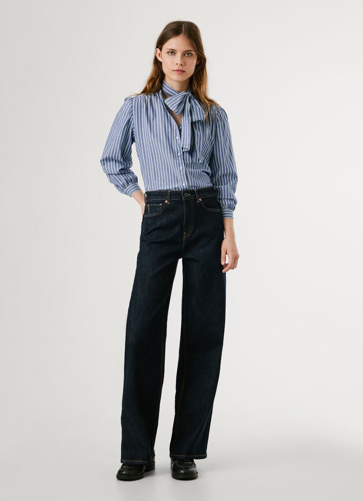 Pepe Jeans Striped Poplin Shirt