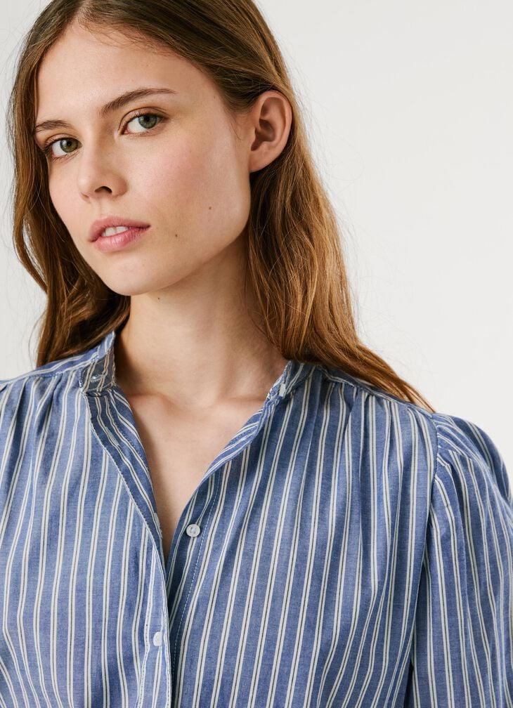 Pepe Jeans Striped Poplin Shirt
