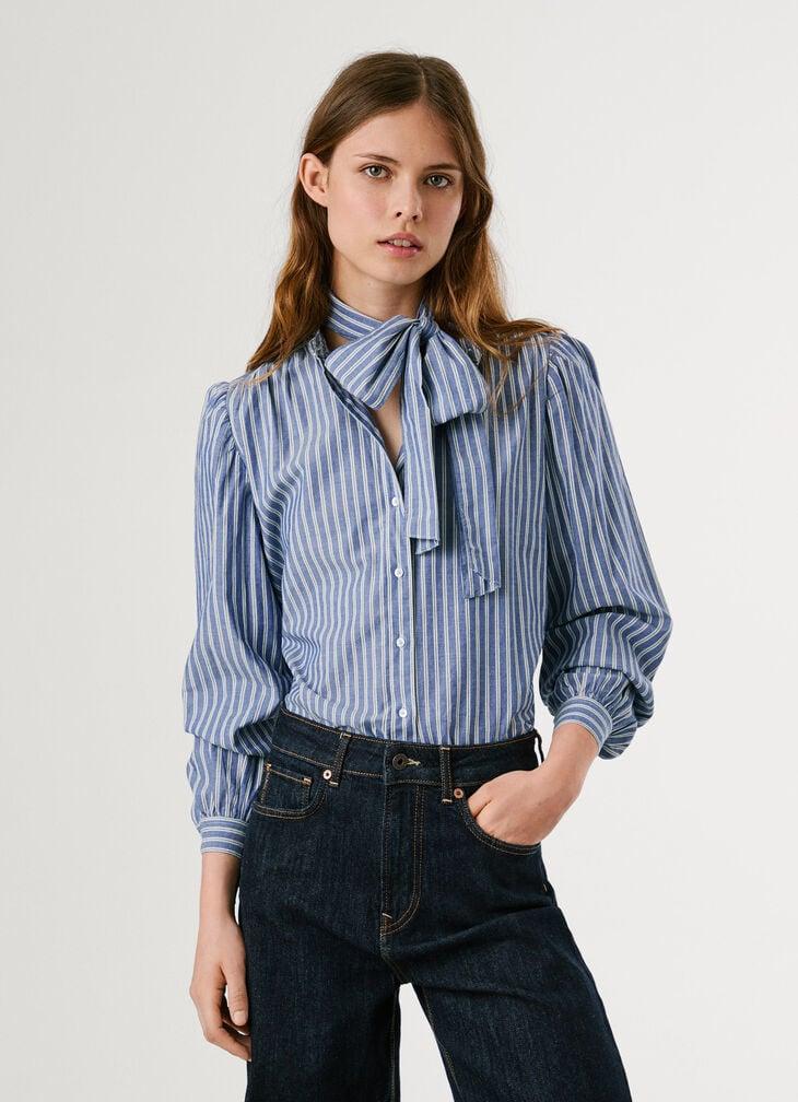 Pepe Jeans Striped Poplin Shirt