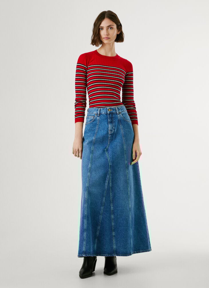 Pepe Jeans Striped Ribbed Jumper