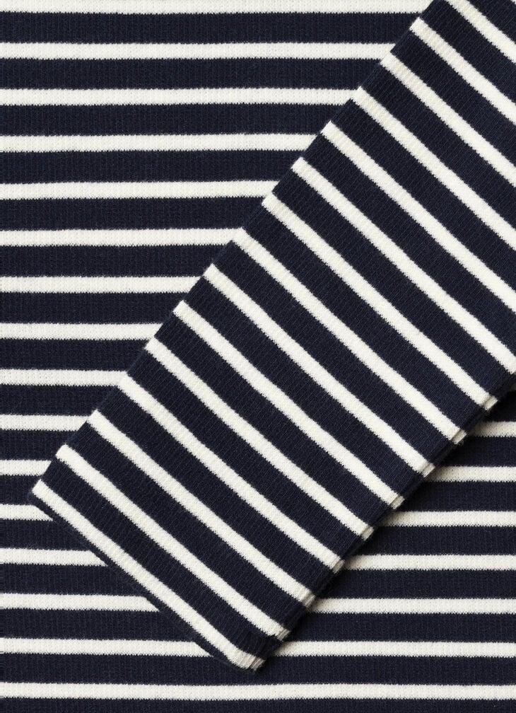 Pepe Jeans Striped Ribbed T-shirt