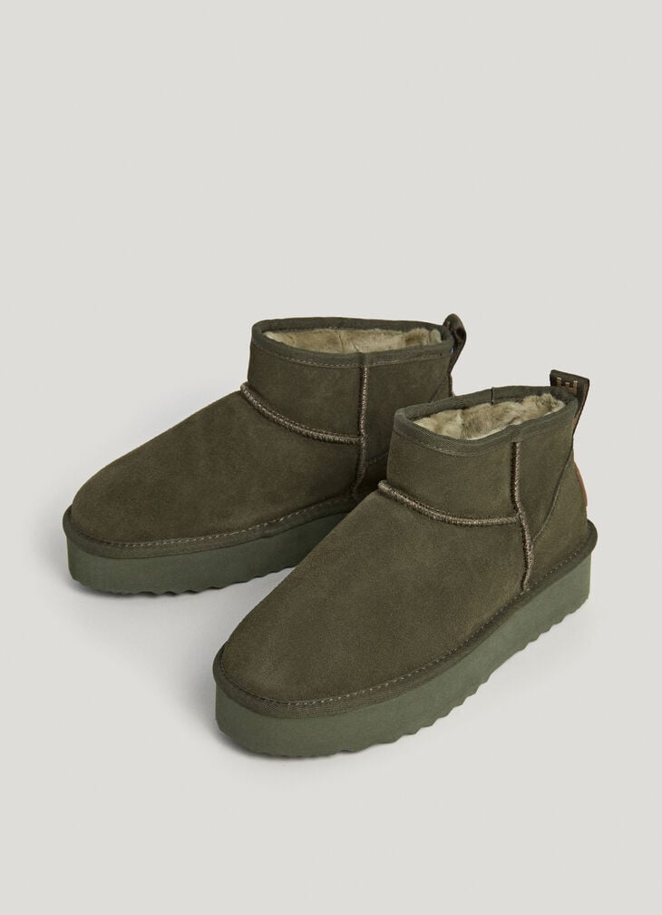 Pepe Jeans Suede Ankle Boots