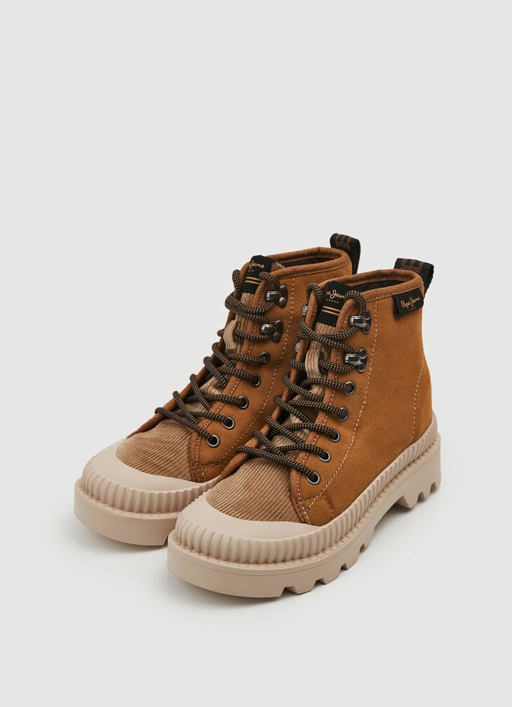 Pepe Jeans Suede Ankle Boots