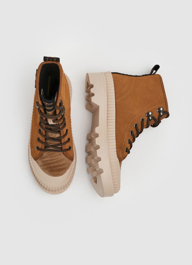 Pepe Jeans Suede Ankle Boots