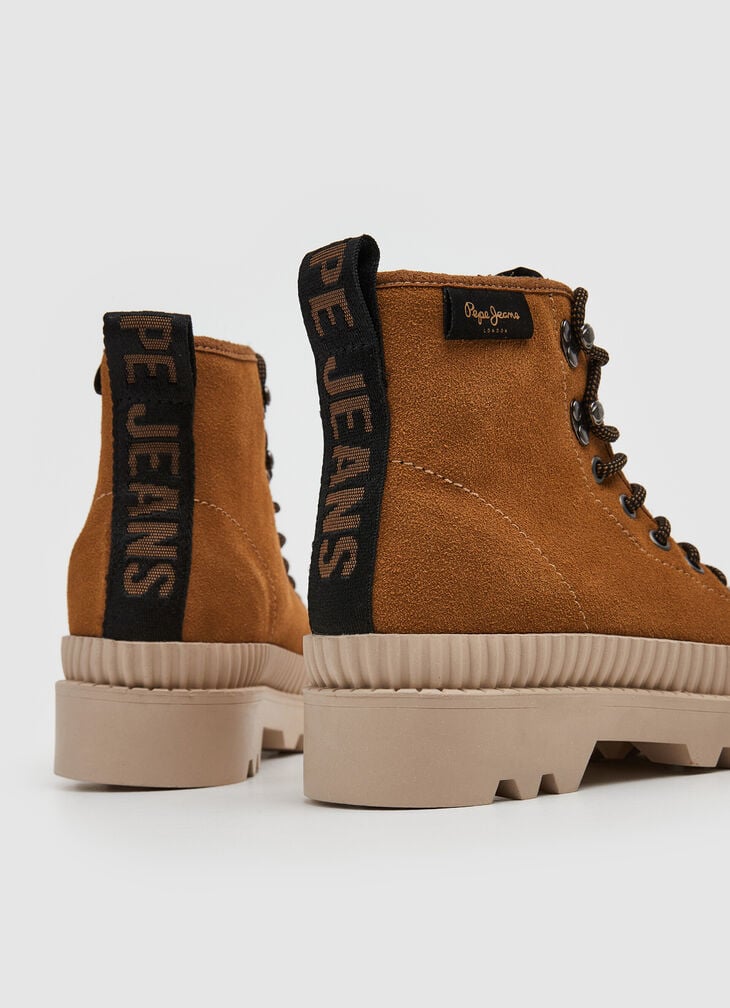 Pepe Jeans Suede Ankle Boots