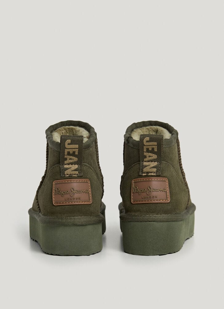 Pepe Jeans Suede Ankle Boots