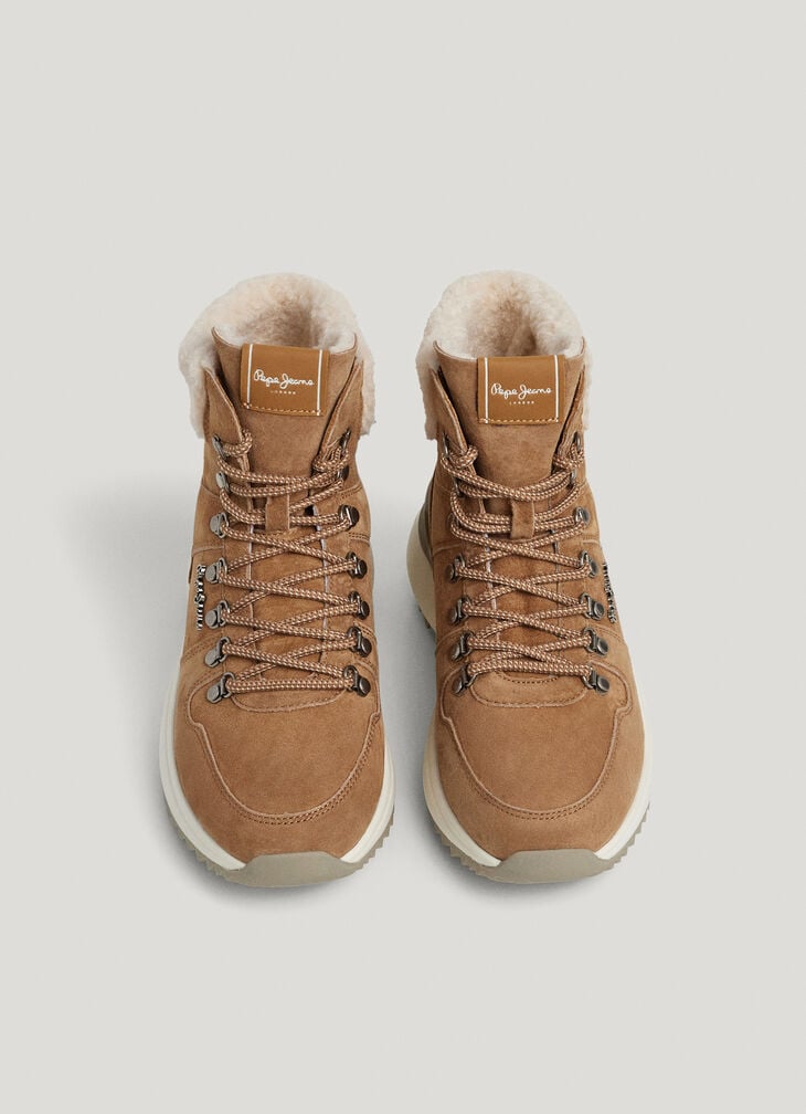 Pepe Jeans Suede Ankle Boots