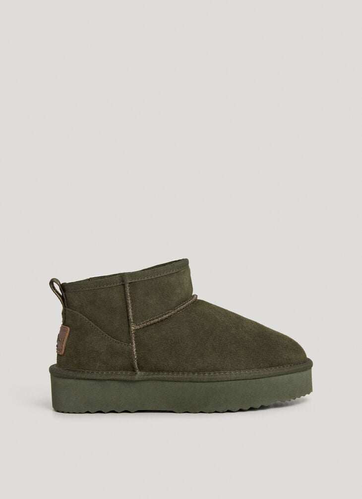 Pepe Jeans suede ankle boots