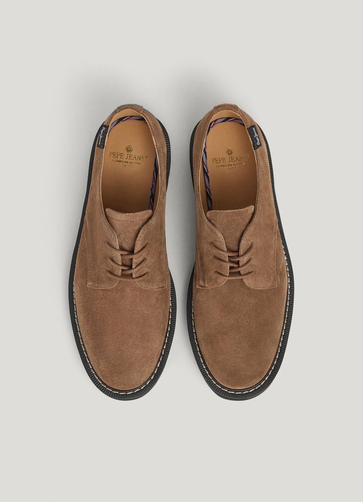 Pepe Jeans Suede Blucher Shoes