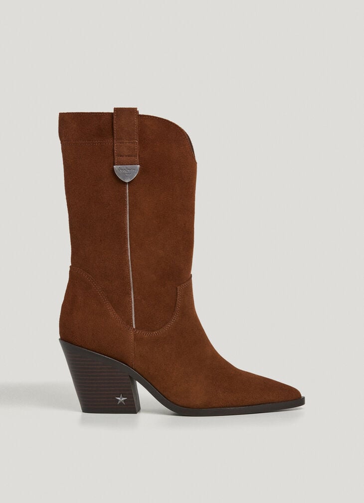 Pepe Jeans suede boots