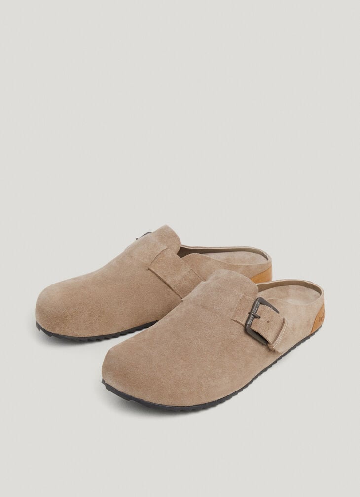 Pepe Jeans Suede Clogs