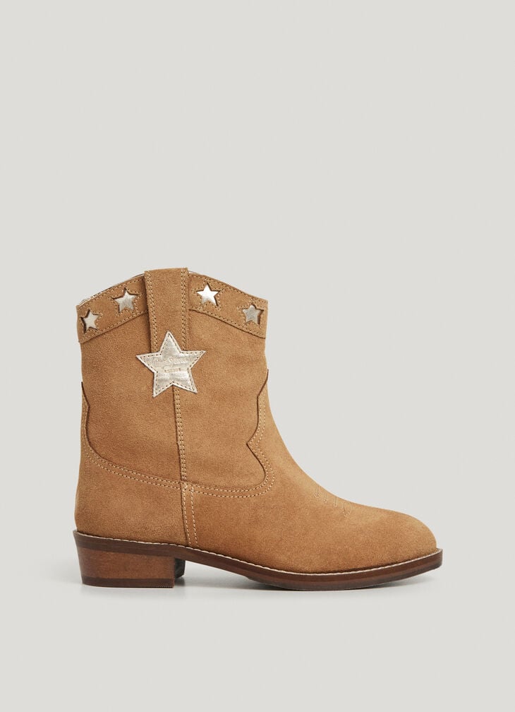 Pepe Jeans suede cowboy boots