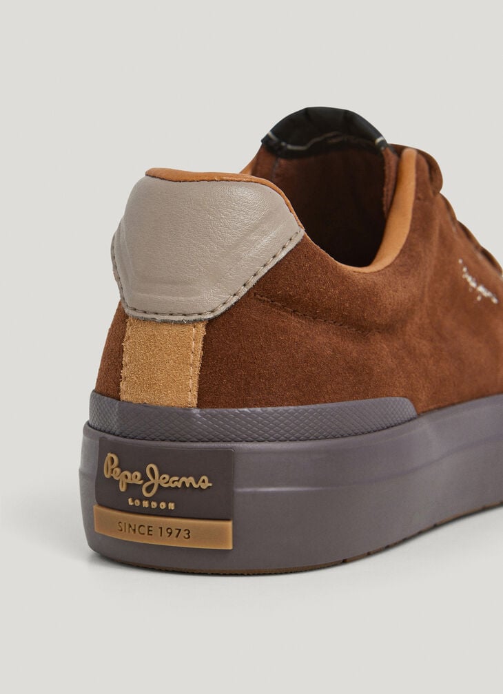Pepe Jeans Suede Trainers