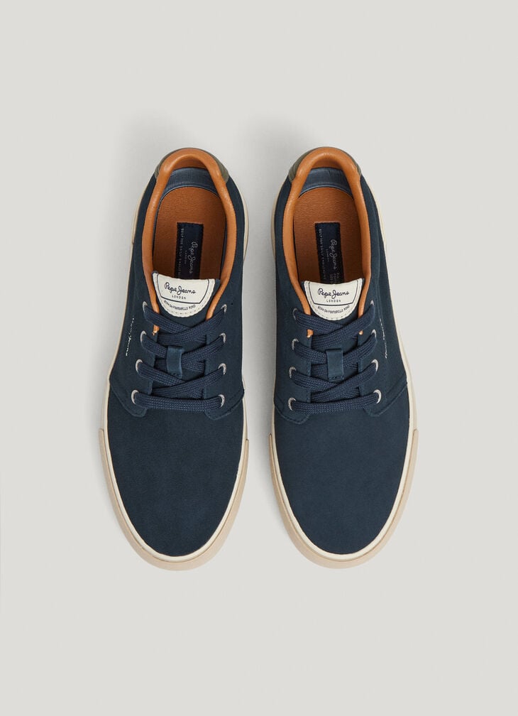 Pepe Jeans Suede Trainers