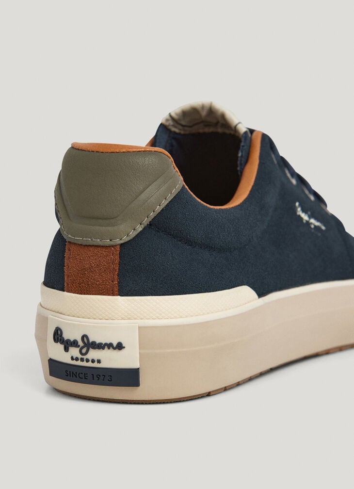 Pepe Jeans Suede Trainers