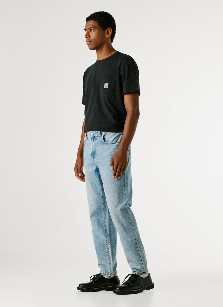 Pepe Jeans Taper Fit Low-rise Jeans - Camden
