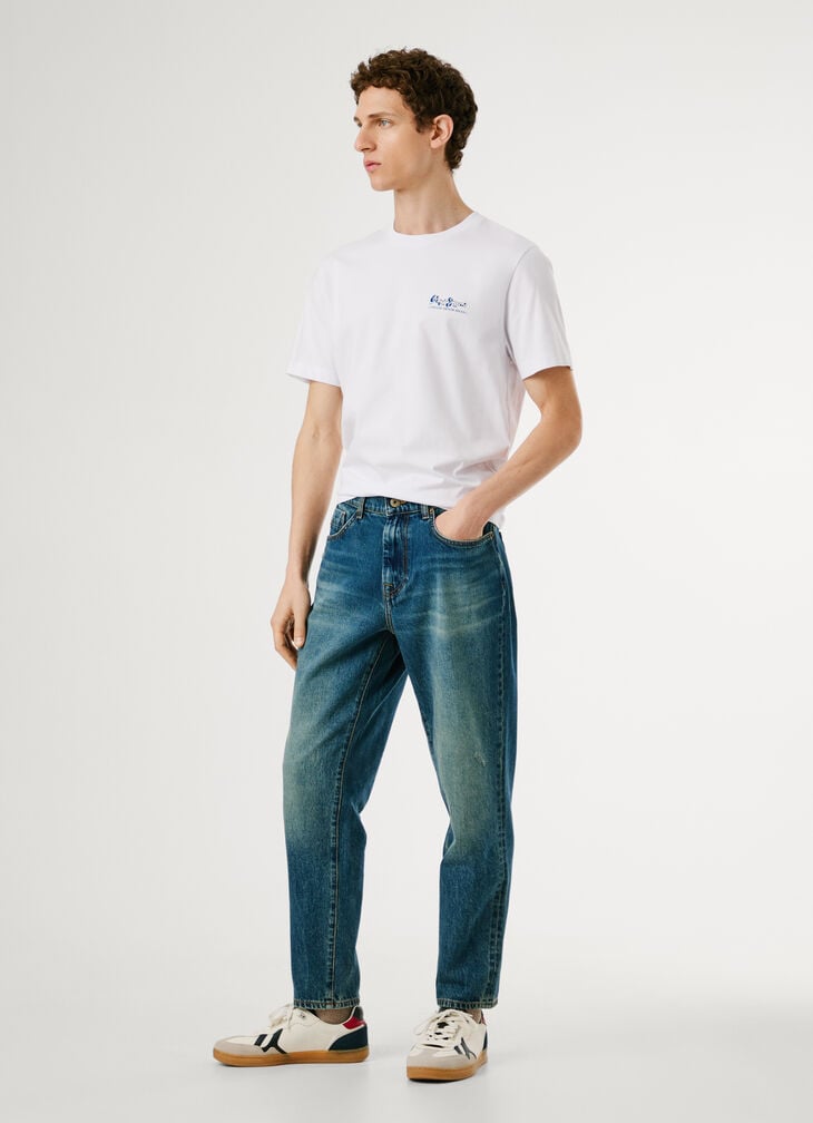 Pepe Jeans Taper Fit Low-rise Jeans - Camden