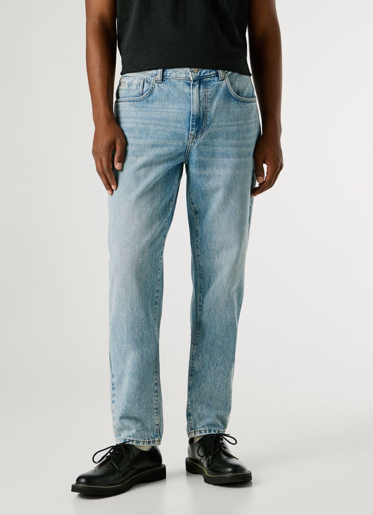 Pepe Jeans Taper Fit Low-rise Jeans - Camden
