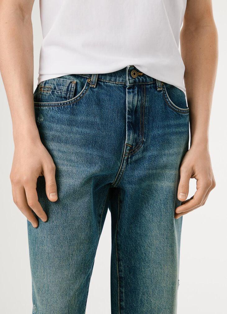 Pepe Jeans Taper Fit Low-rise Jeans - Camden