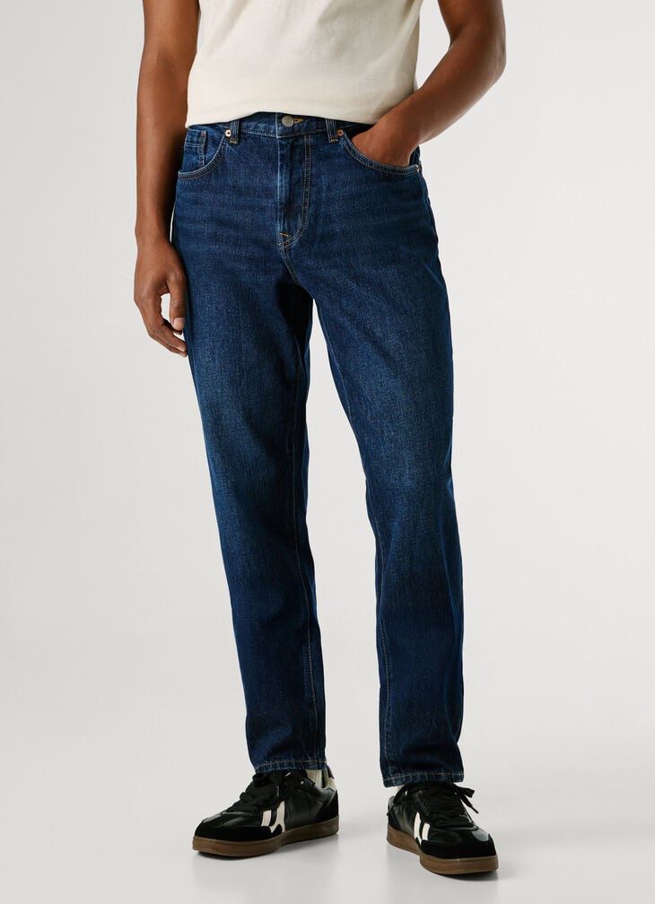 Pepe Jeans Taper Fit Low-rise Jeans - Camden