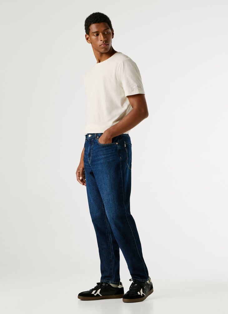 Pepe Jeans Taper Fit Low-rise Jeans - Camden