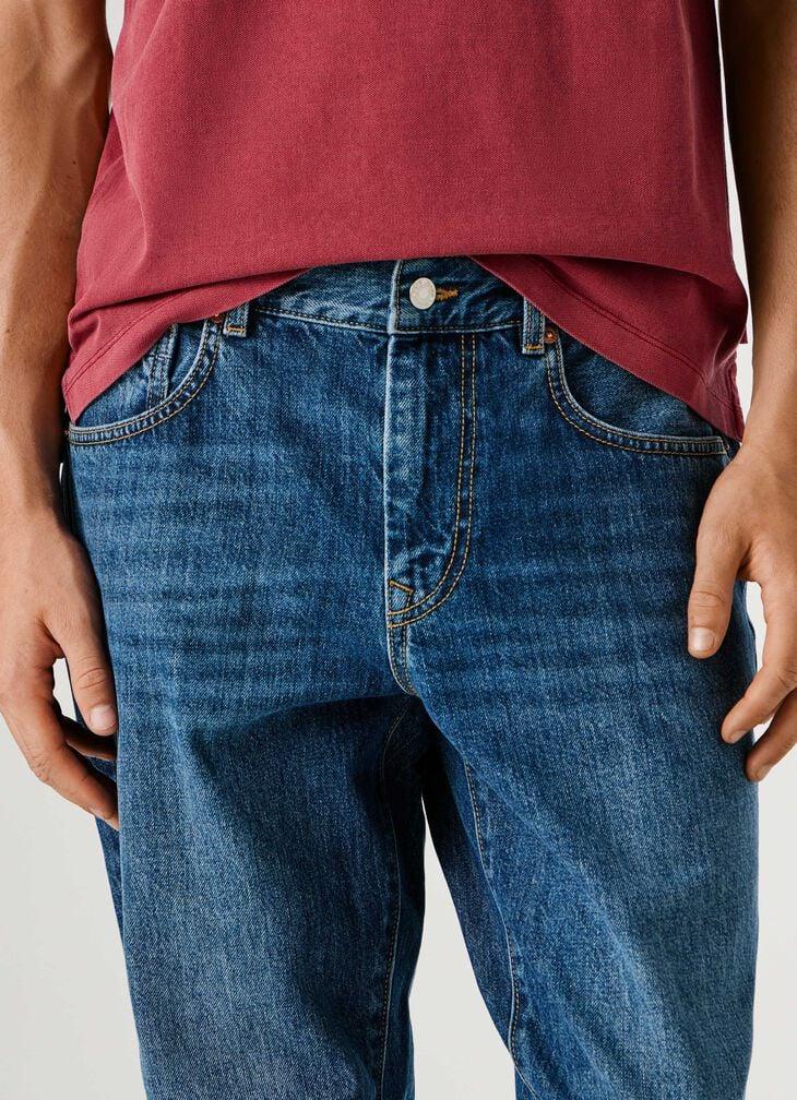 Pepe Jeans Taper Fit Low-rise Jeans - Camden