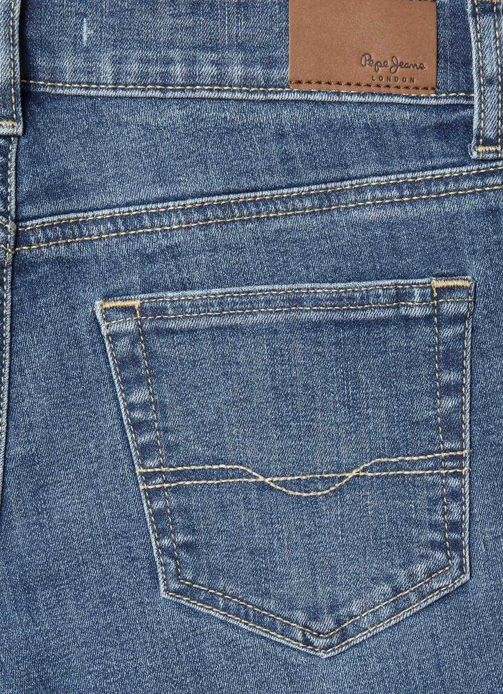 Pepe Jeans Taper Fit Mid-rise Jeans - Asher