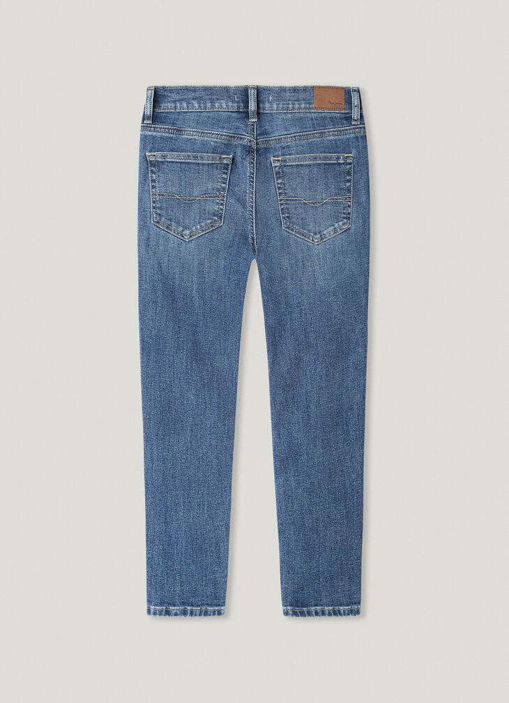Pepe Jeans Taper Fit Mid-rise Jeans - Asher