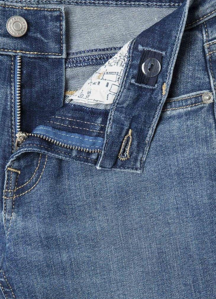 Pepe Jeans Taper Fit Mid-rise Jeans - Asher