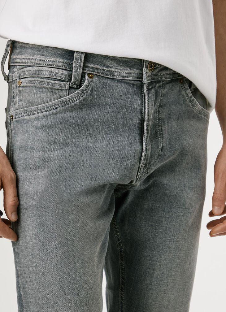 Pepe Jeans Taper Fit Mid-rise Jeans - Spike