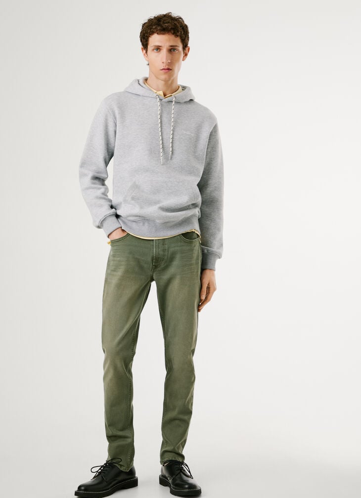 Pepe Jeans taper fit mid-rise jeans - stanley