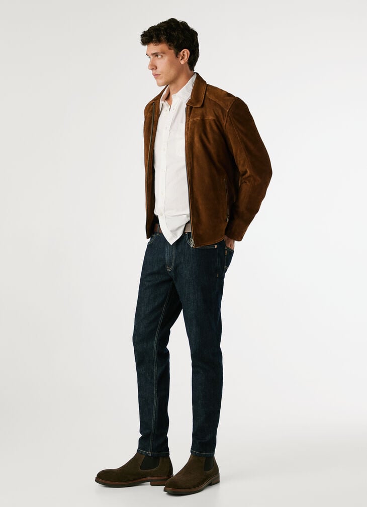 Pepe Jeans taper fit mid-rise jeans - stanley