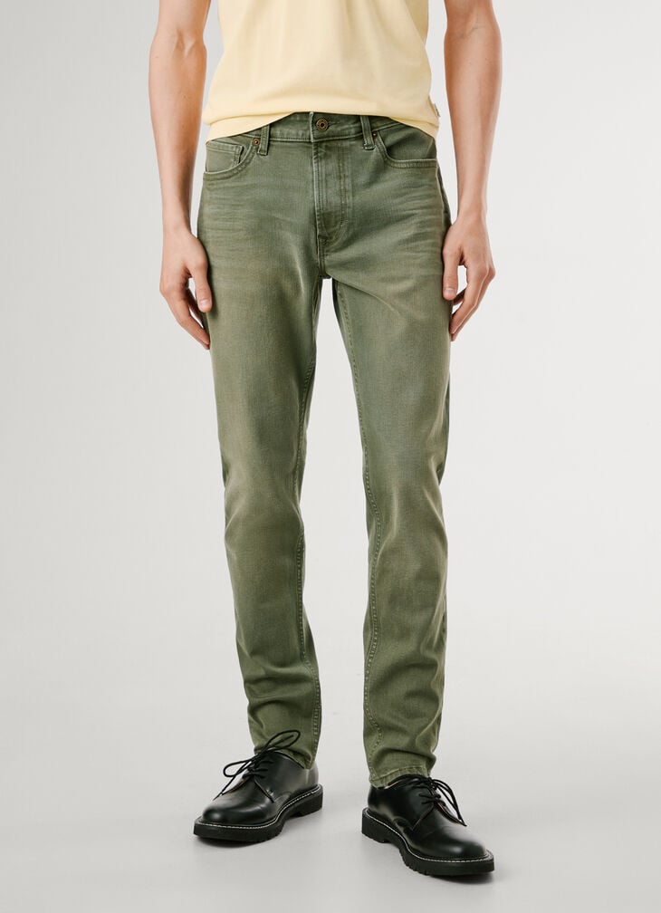 Pepe Jeans Taper Fit Mid-rise Jeans - Stanley