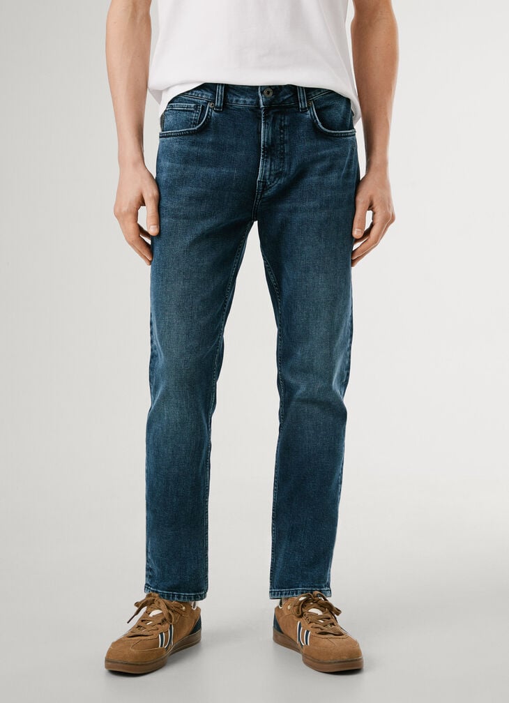 Pepe Jeans Taper Fit Mid-rise Jeans - Stanley