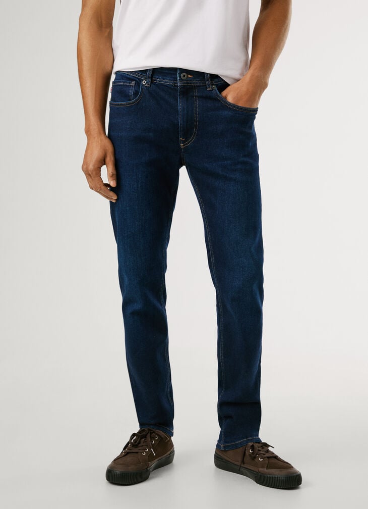 Pepe Jeans Taper Fit Mid-rise Jeans - Stanley
