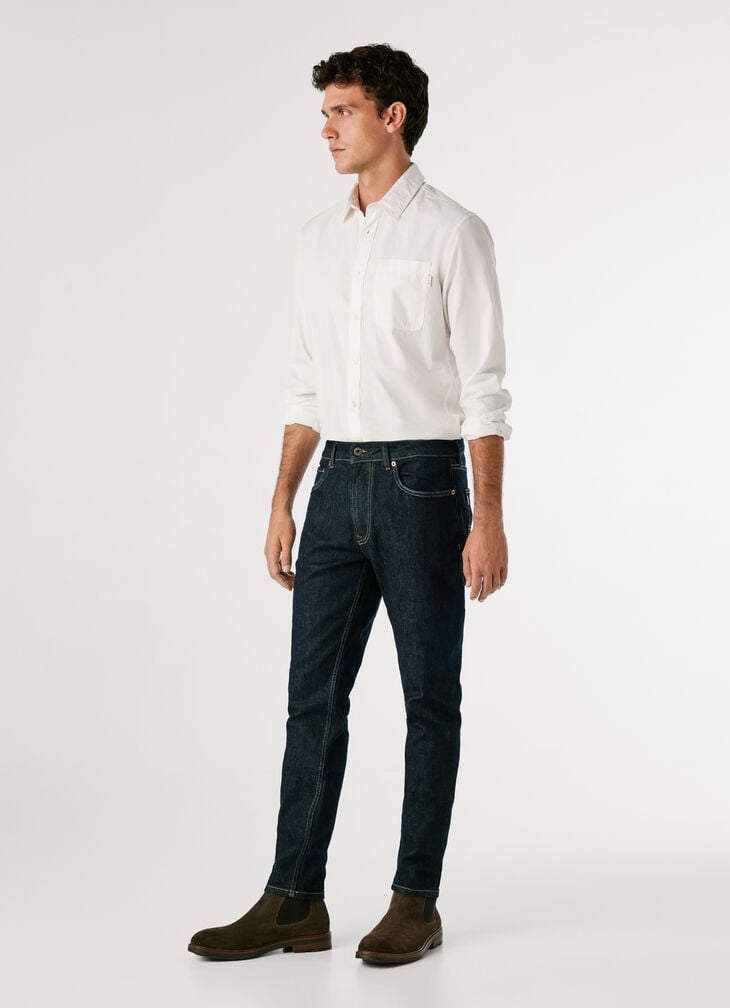 Pepe Jeans Taper Fit Mid-rise Jeans - Stanley