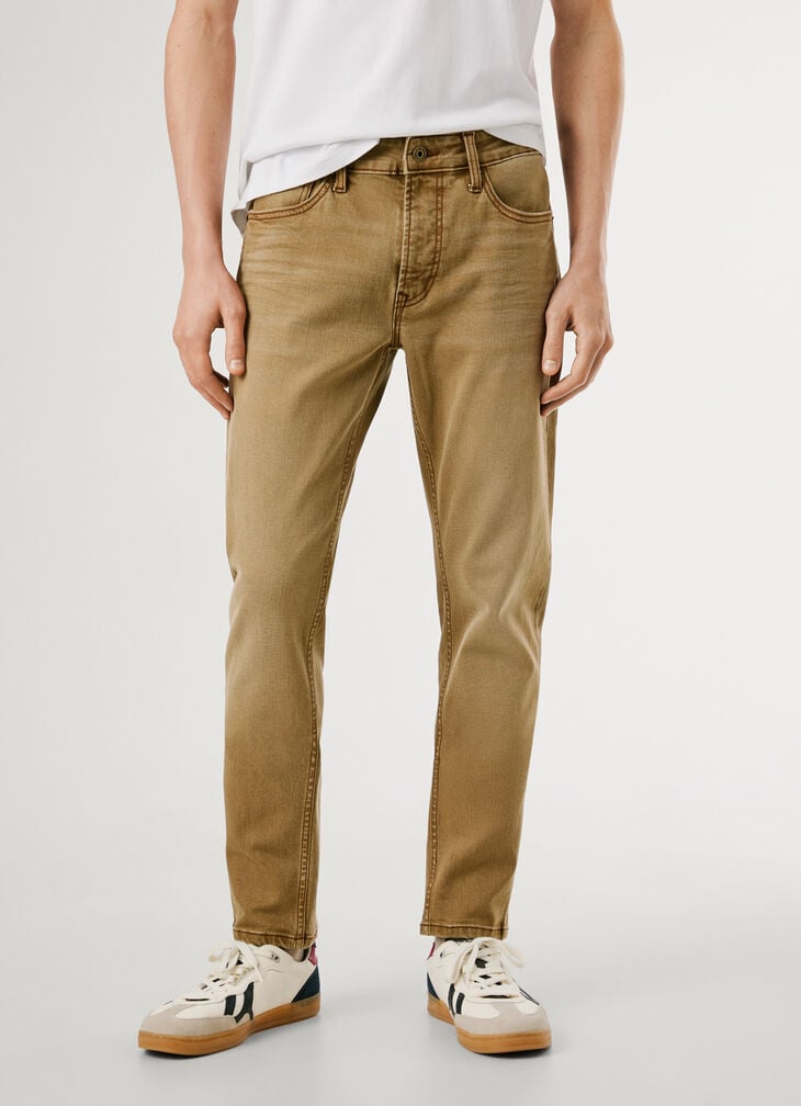 Pepe Jeans Taper Fit Mid-rise Jeans - Stanley