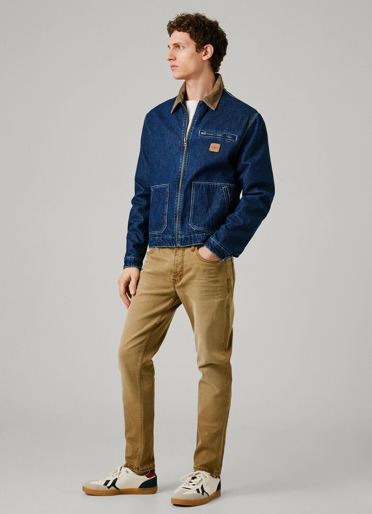 Pepe Jeans taper fit mid-rise jeans - stanley