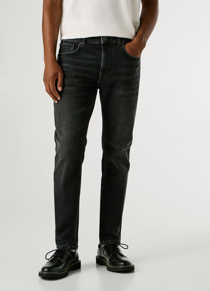 Pepe Jeans Taper Fit Mid-rise Jeans - Stanley