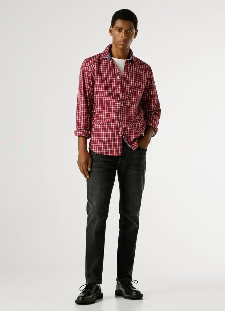 Pepe Jeans taper fit mid-rise jeans - stanley