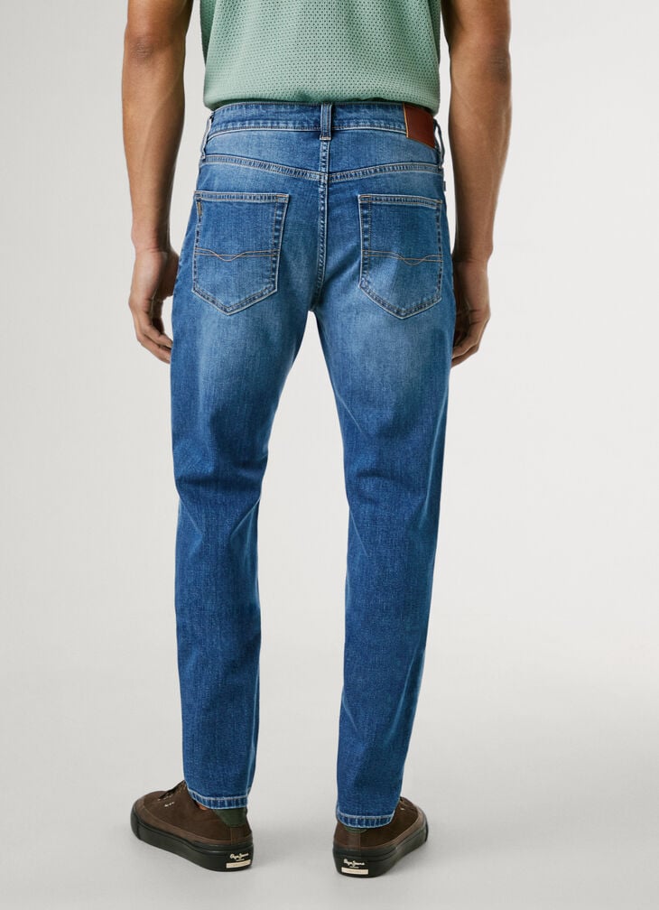 Pepe Jeans Taper Fit Mid-rise Jeans - Stanley
