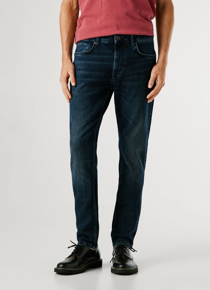 Pepe Jeans Taper Fit Mid-rise Jeans - Stanley