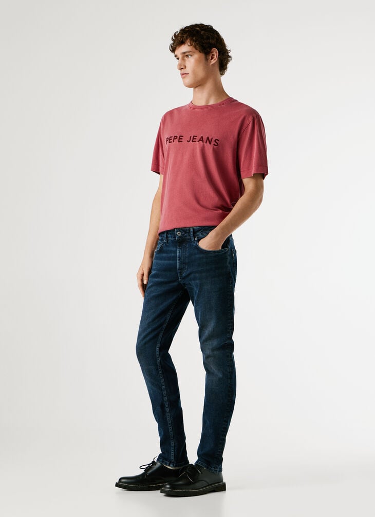 Pepe Jeans Taper Fit Mid-rise Jeans - Stanley