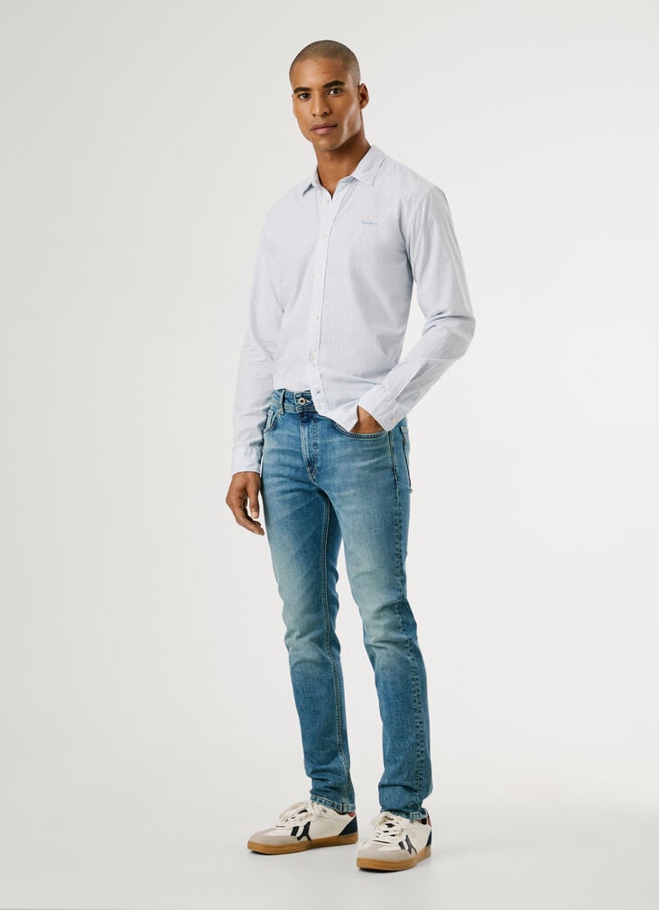 Pepe Jeans Taper Fit Mid-rise Jeans - Stanley