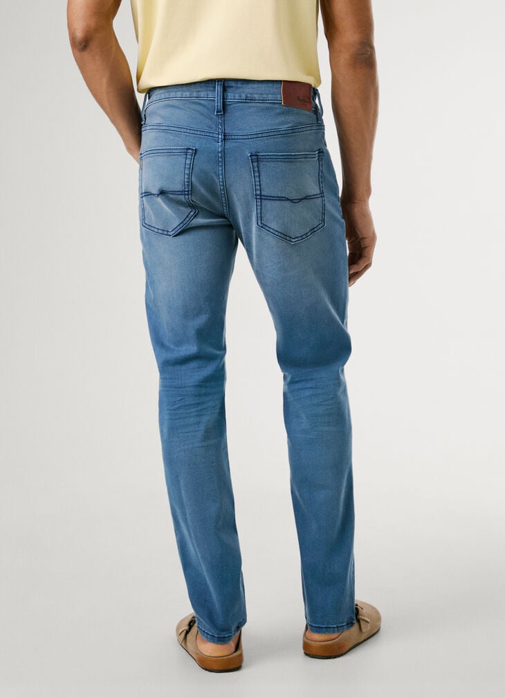 Pepe Jeans Taper Fit Mid-rise Jeans - Stanley